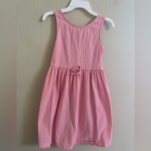 H&M Pink Sleeveless Scoop Neck Sundress